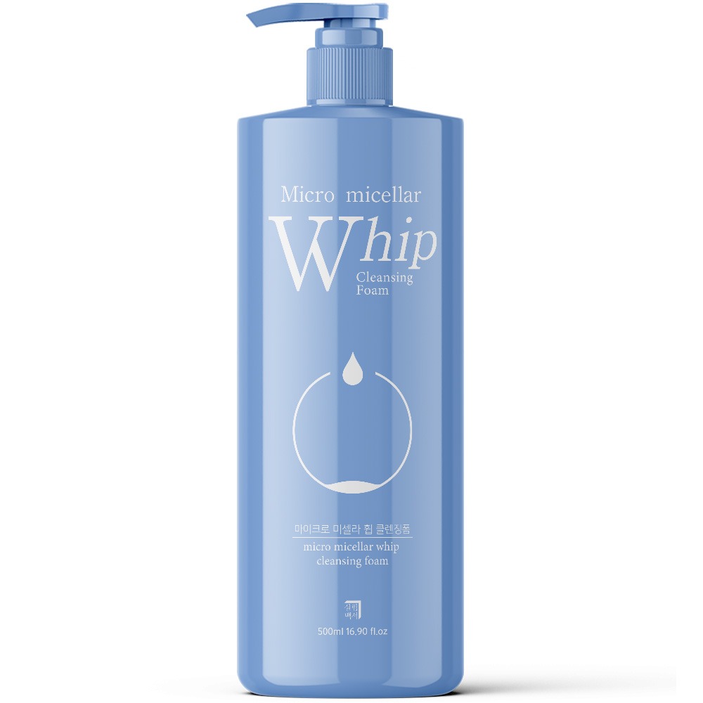 마이크로 미셀라 휩 폼클렌저, 500ml, 1개
