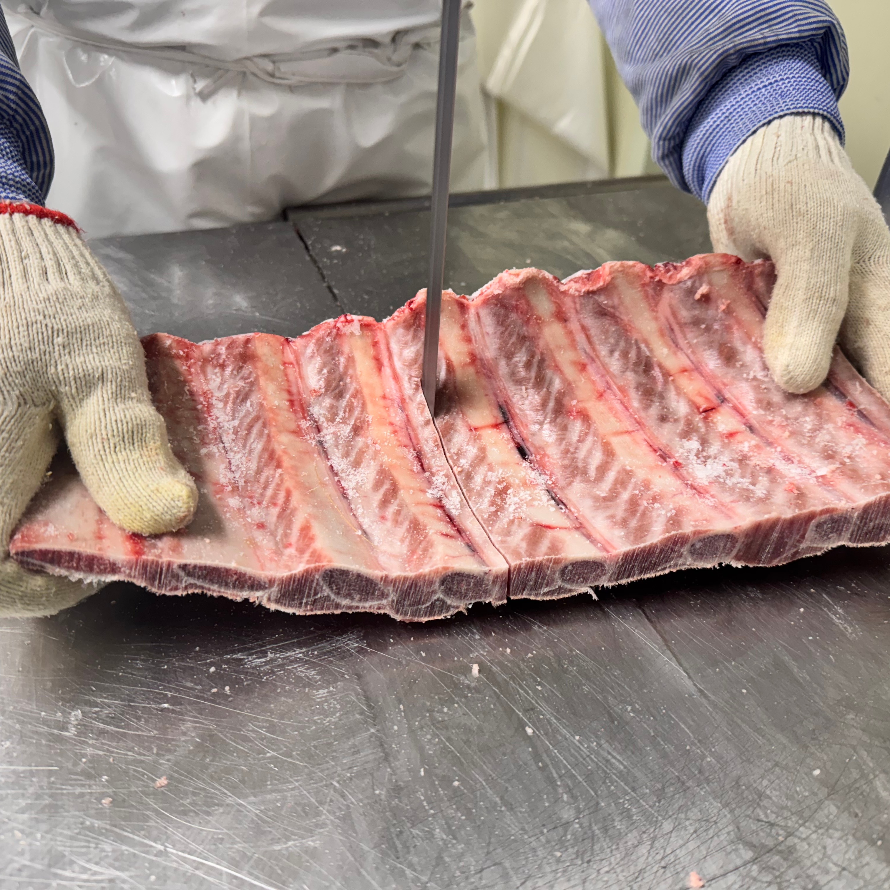 백정닷컴 국내산 등갈비, 손질, 1kg, 1팩 상품 이미지 3