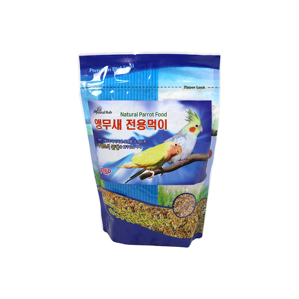 앵무새 전용먹이, 700g, 1개
