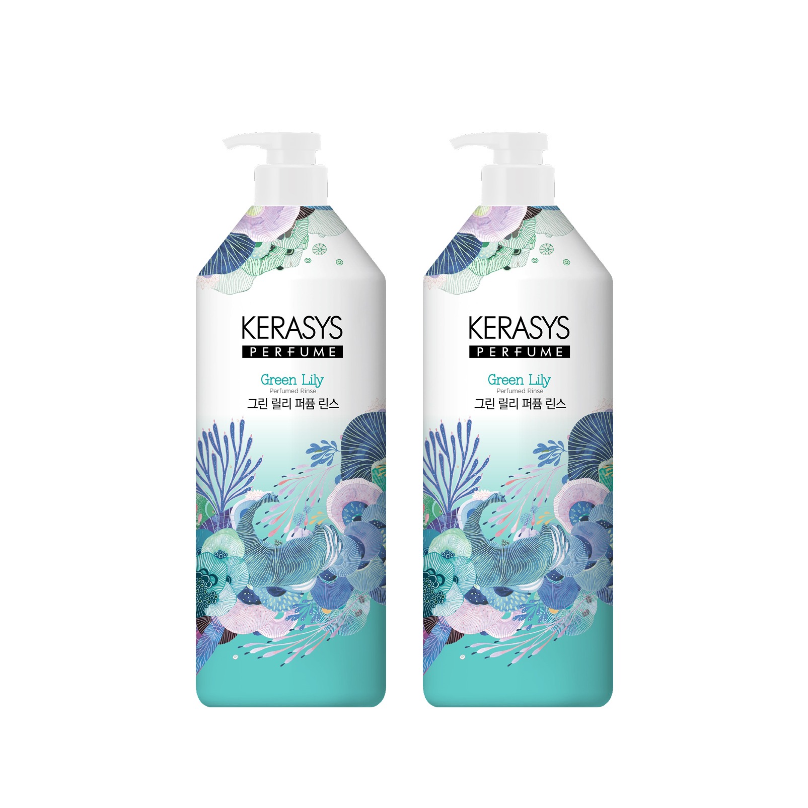 케라시스 퍼퓸 린스, 그린 릴리, 1L, 2개