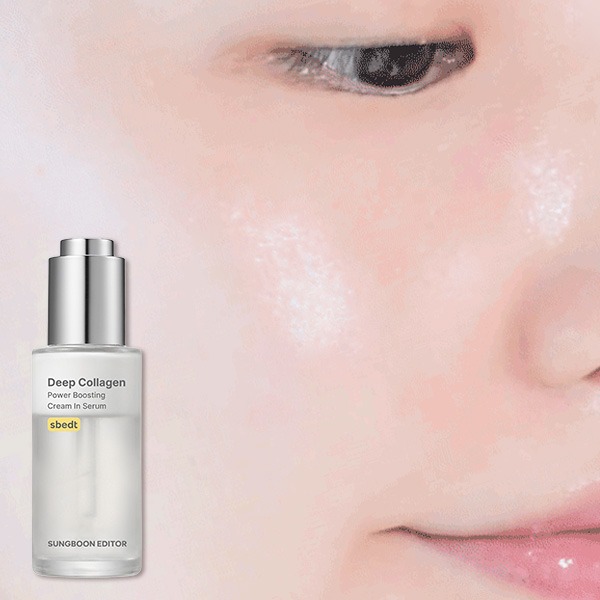 성분에디터 딥콜라겐 파워 부스팅 크림 인 세럼, 30ml, 1개