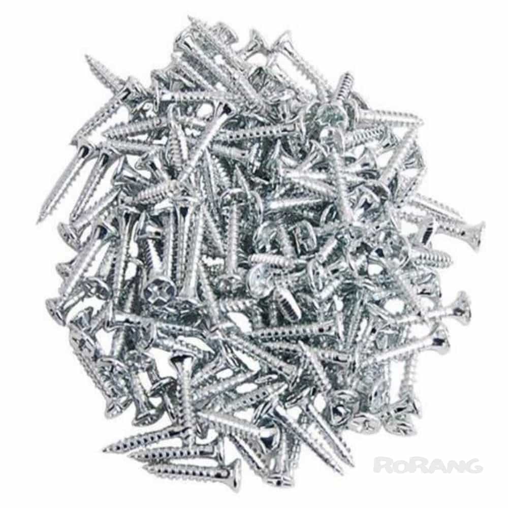 피스3.5mm 목재용나사, 3.5x25mm, 백색, 40개
