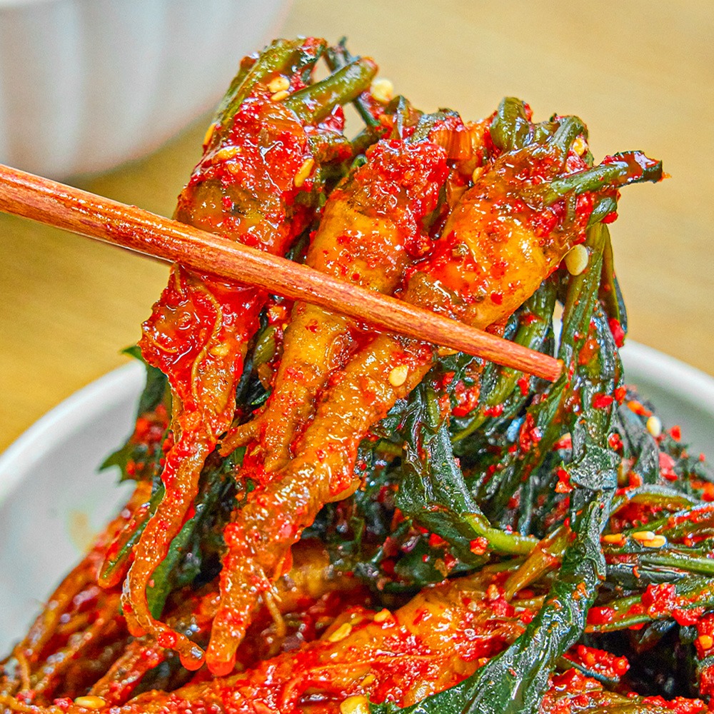 [토스쇼핑] 여수 돌산 고들빼기 김치, 1kg, 1박스