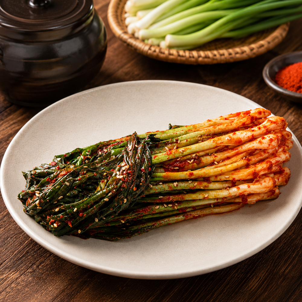 쪽파김치, 5kg, 1박스