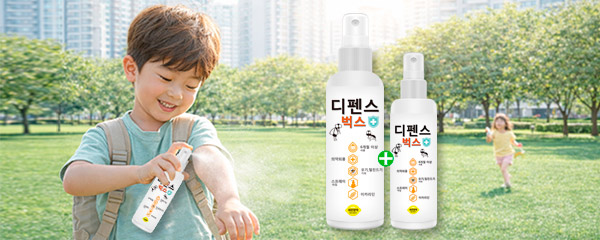 디펜스벅스 모기 진드기 기피제, 150ml, 2개