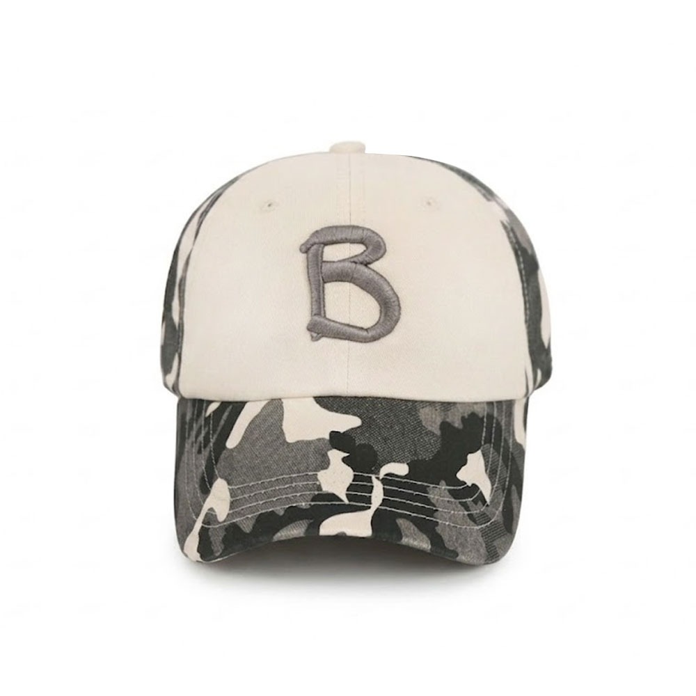 B SYMBOL BALL CAP CAMO, IVORY, 58, 98개