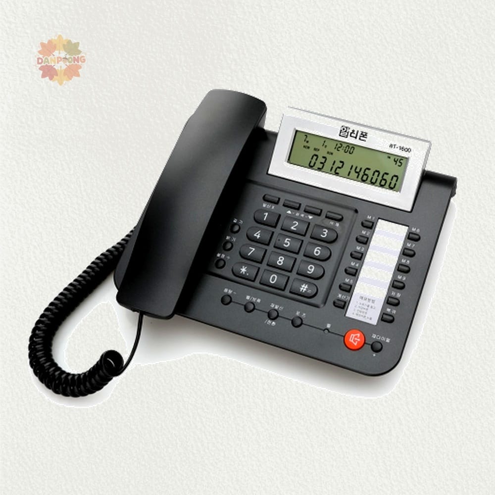 알티텔레콤 발신자표시 전화기 RT-1600, 1개