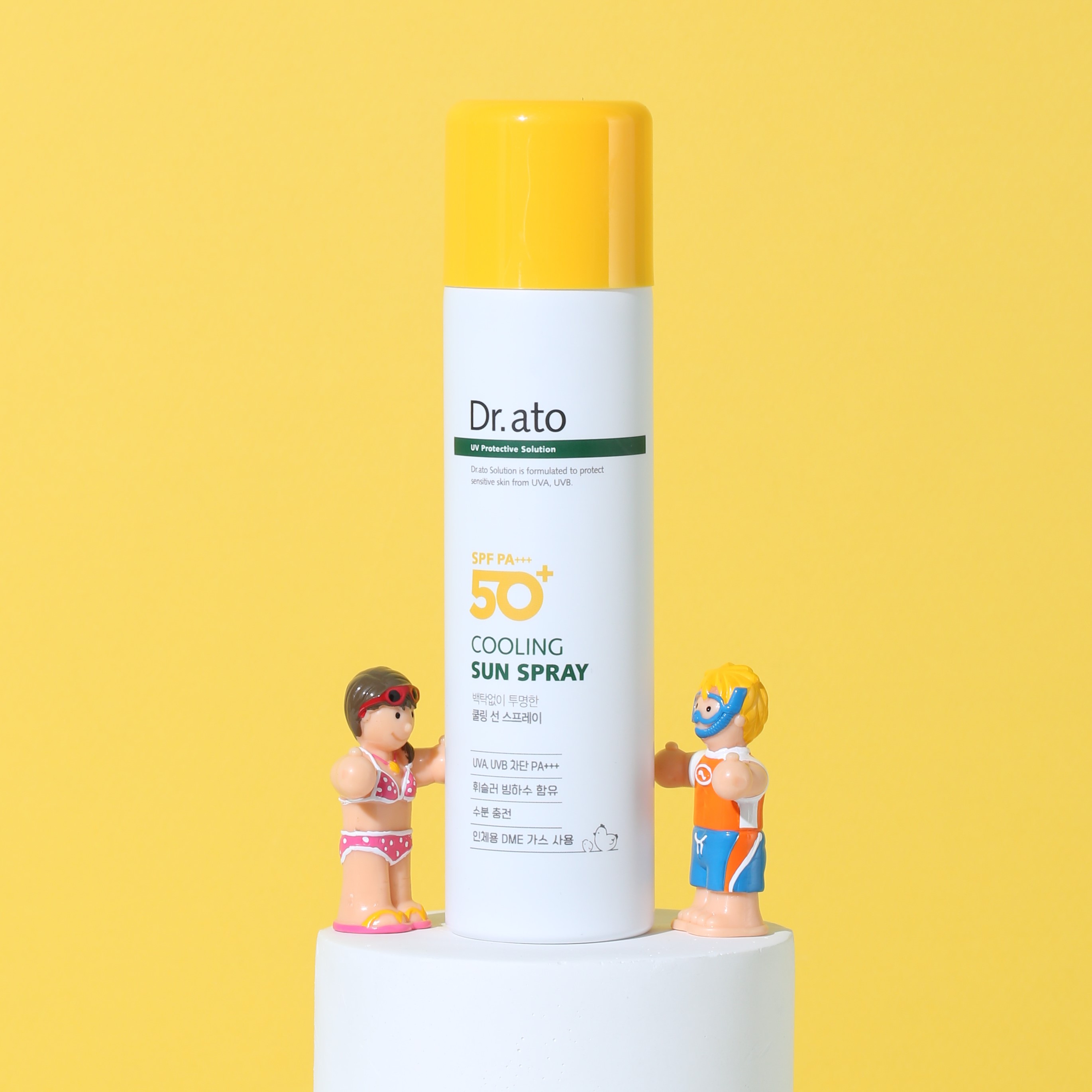 [토스쇼핑] 닥터아토 쿨링 선 스프레이, SPF50+, 150ml, 2개