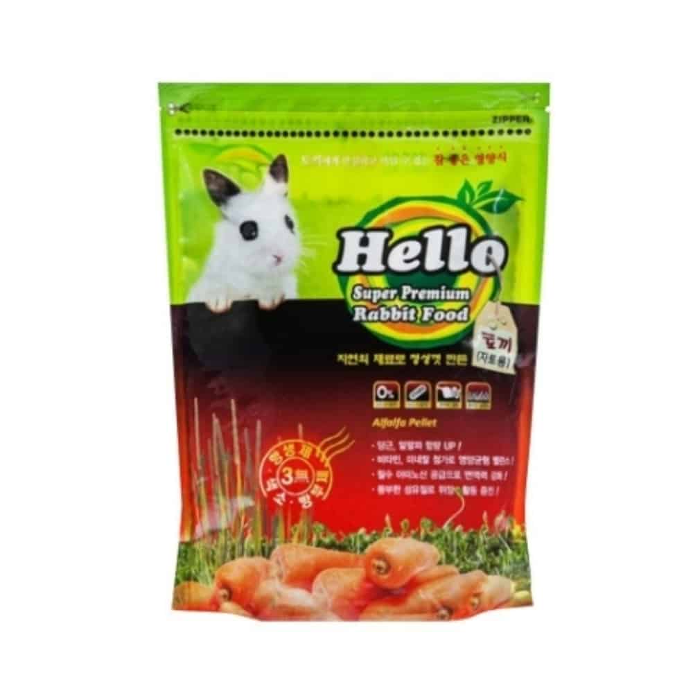 헬로 토끼 먹이, 1.1kg, 1개