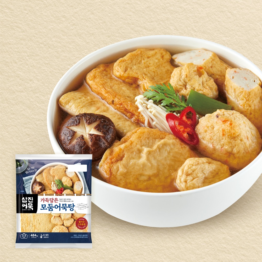 [토스쇼핑] 삼진어묵 가득담은 모둠 어묵탕, 484g, 2개