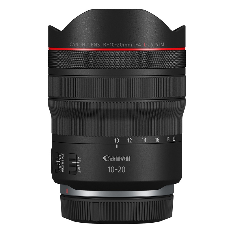 캐논 RF 10-20mm F4 L IS STM 렌즈, 정품, 1개