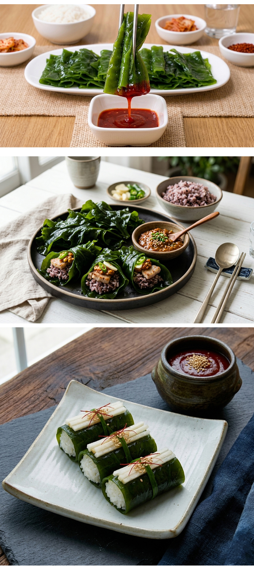 완도 염장 쇠미역 곰피, 3kg, 1개 + 갈치속젓, 100g, 1개