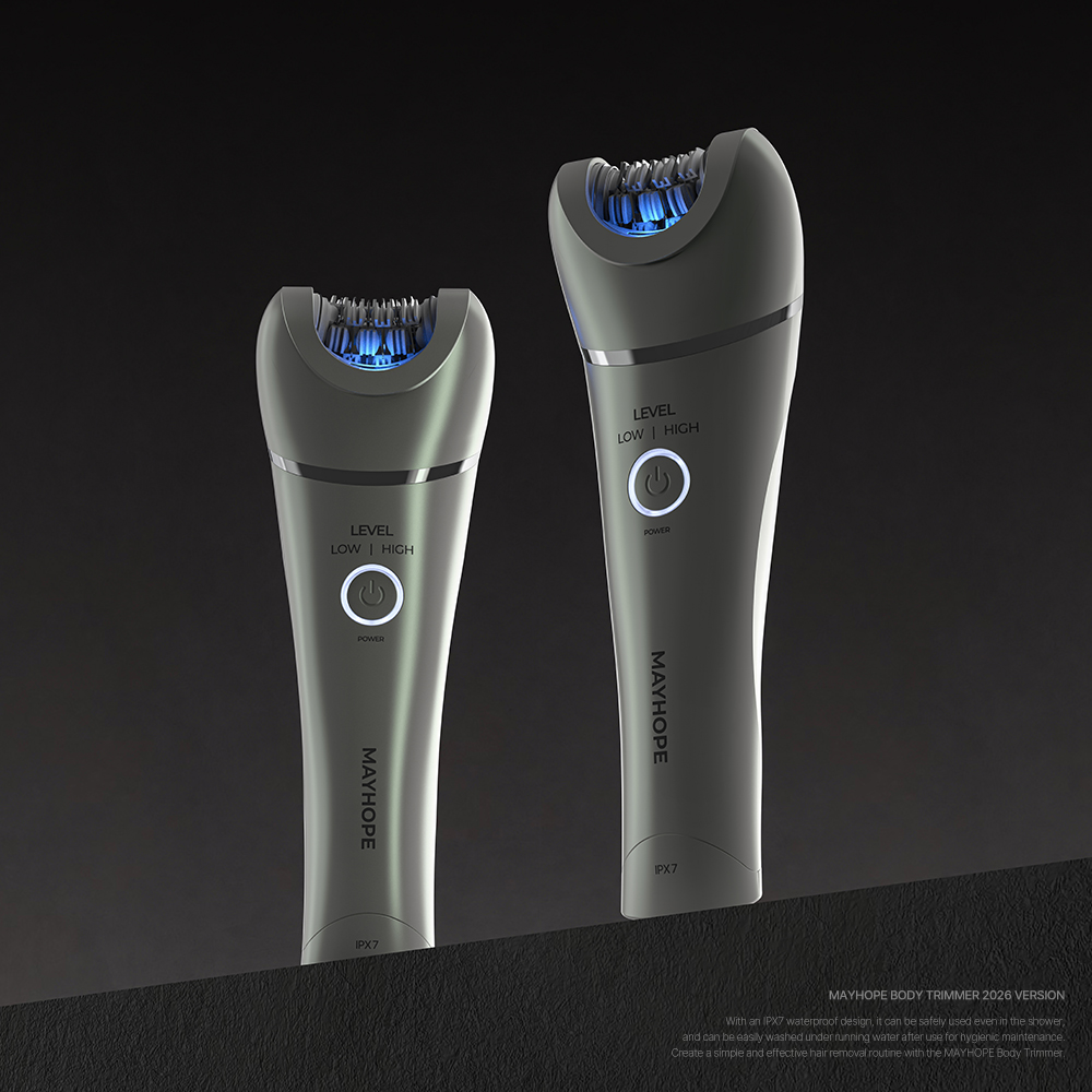 메이홉 26년형 바디트리머 6in1 제모기 모근제거+제모면도기, MA-0400, 오로라 화이트, 1개 상품 이미지 5