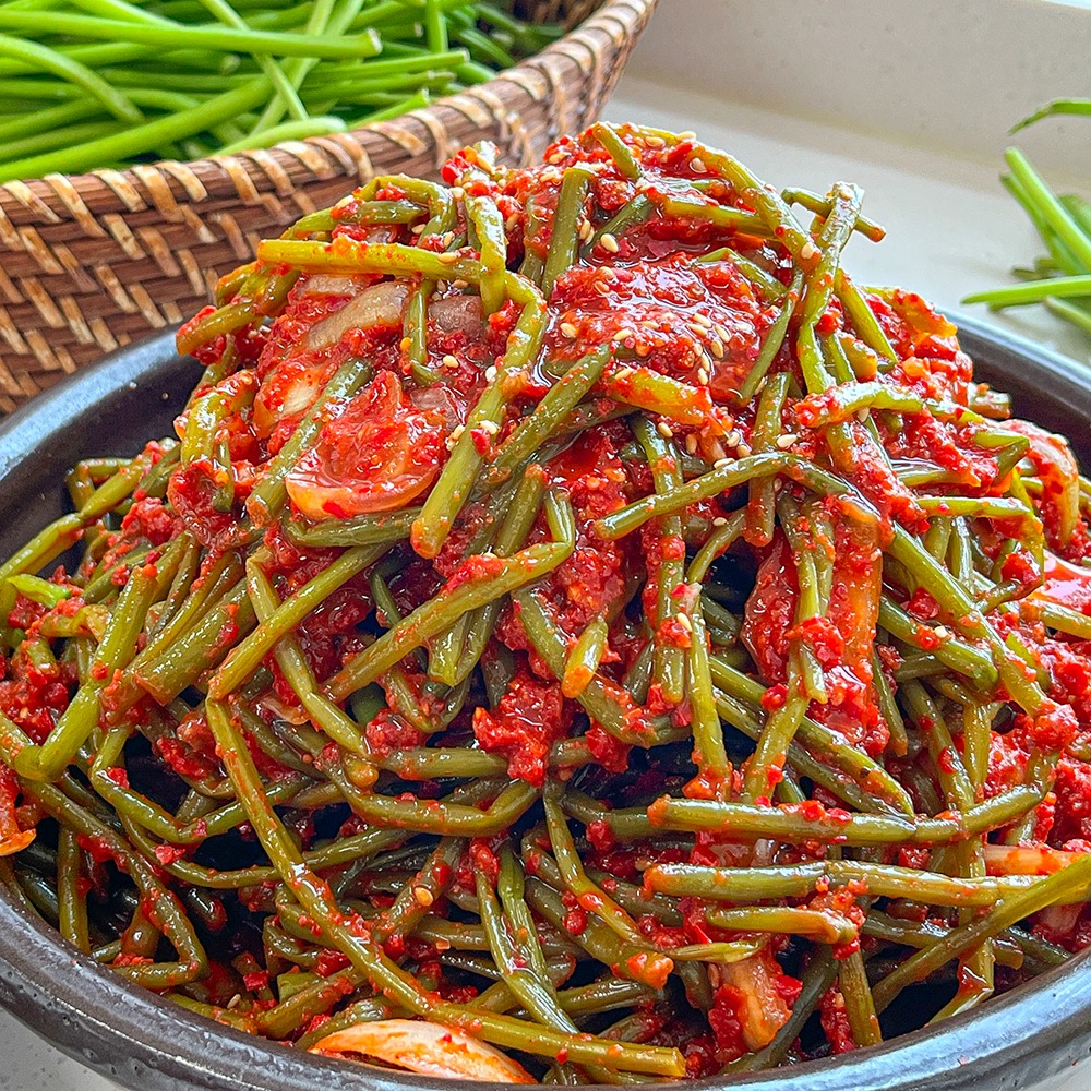 고구마줄기김치, 500g, 1통