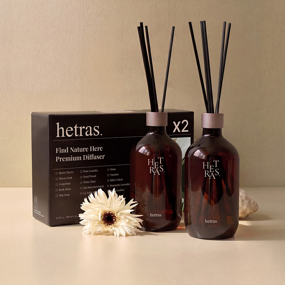 헤트라스 프리미엄 디퓨저, 데이지, 500ml, 2개입