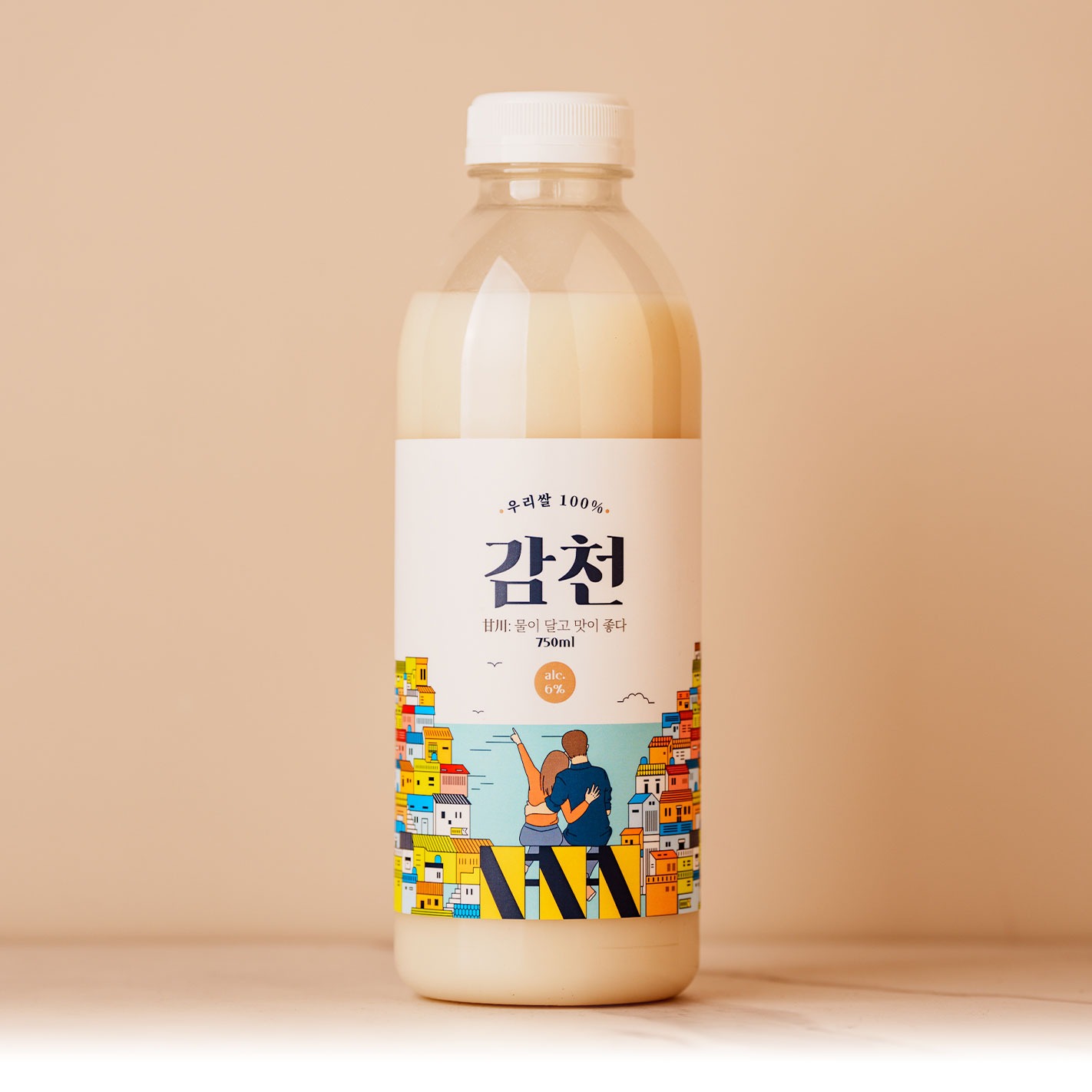 벗드림양조장 감천막걸리, 6도, 750ml, 1개