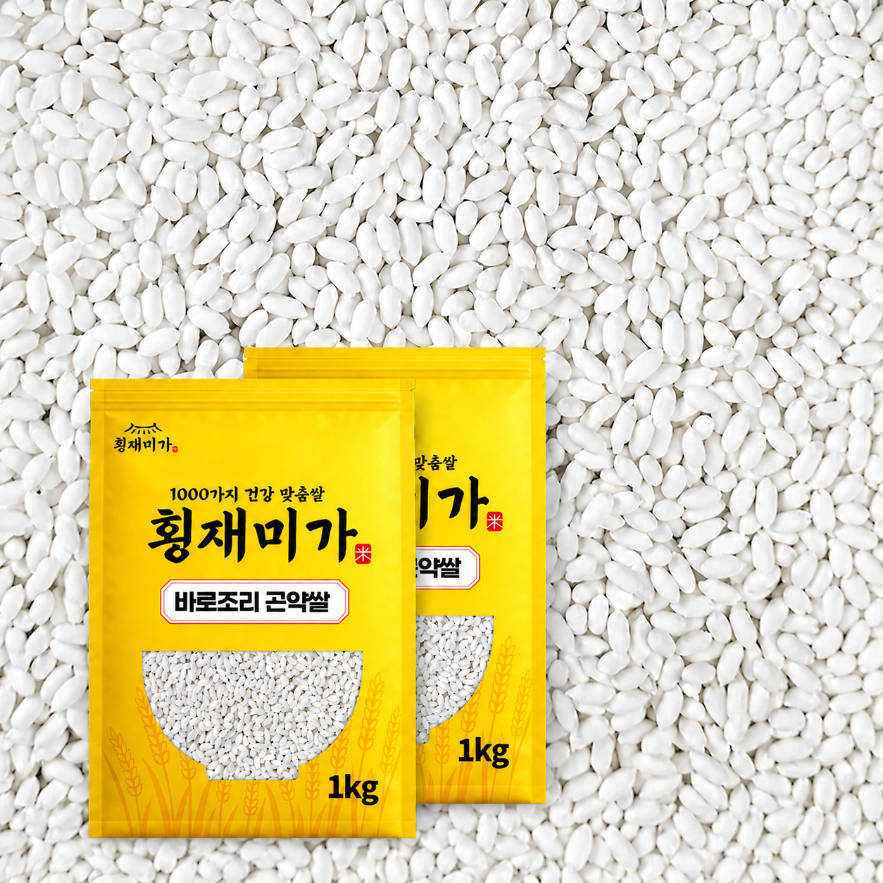 횡재미가 바로조리 곤약쌀, 2kg, 1개