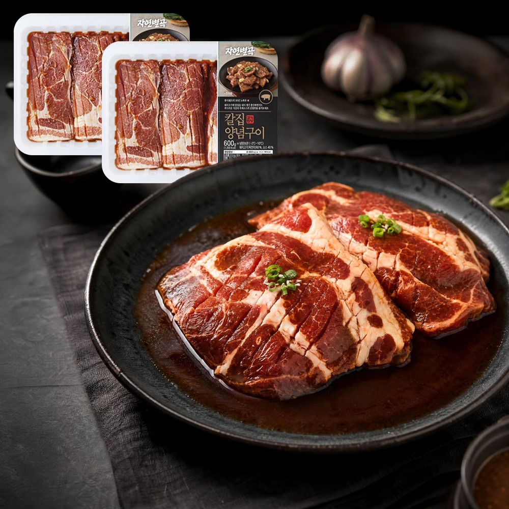 자연별곡 칼집양념구이, 냉장, 600g, 2개 상품 이미지 1