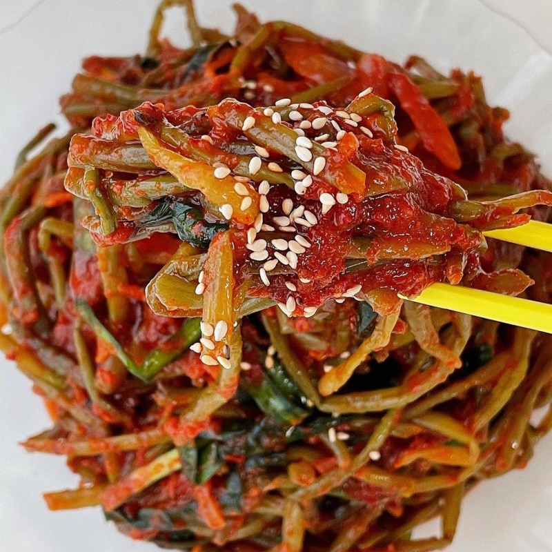 [토스쇼핑] 국내산 고구마줄기 김치, 1kg, 1개
