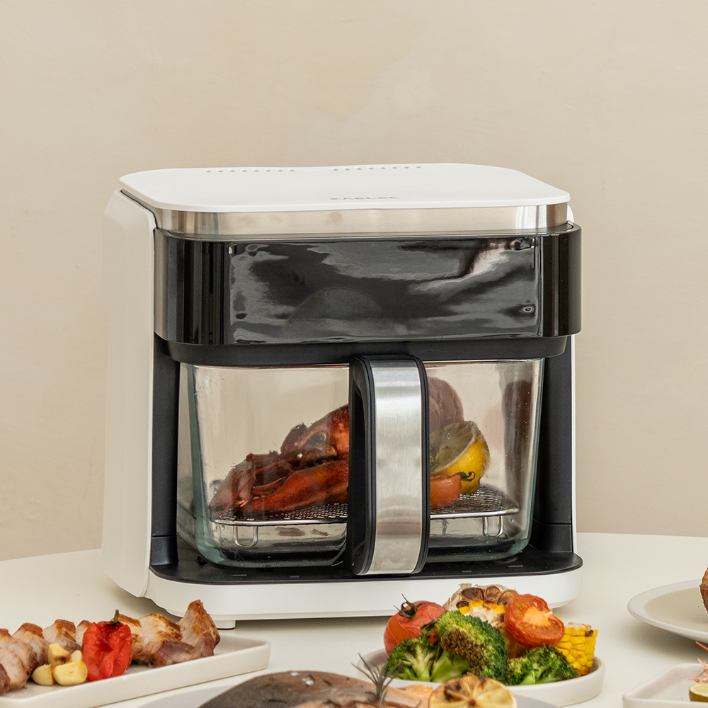 자일렉 글라스 에어프라이어 5.5L, ZL-264DA, 1개