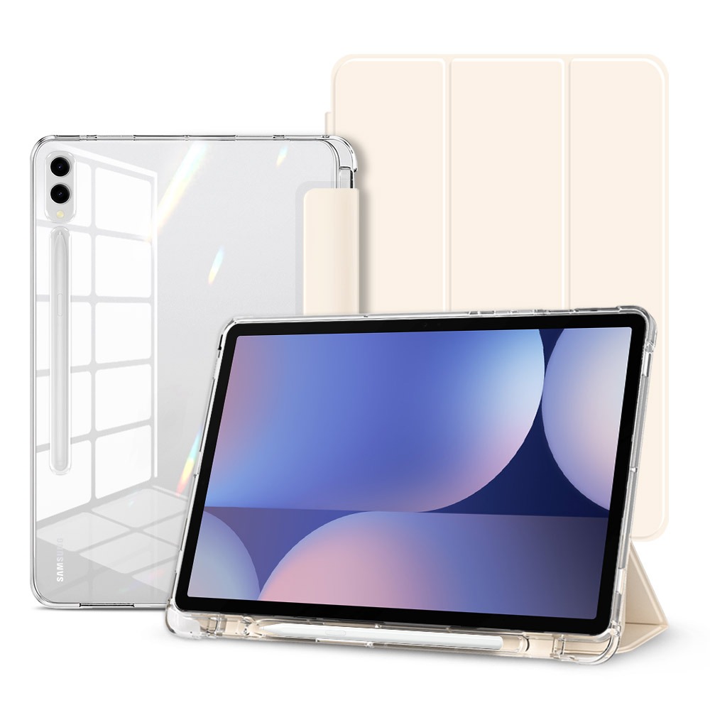 뷰씨 S펜 수납 투명 백커버 스마트커버 케이스, 갤럭시탭 S9+/S9FE+/S10+, 클리어범퍼, 바닐라크림, 1개 가격 추이 뷰씨 S펜 수납 투명 백커버 스마트커버 케이스, 갤럭시탭 S9+/S9FE+/S10+, 클리어범퍼, 바닐라크림, 1개 - 최저가 16,800원