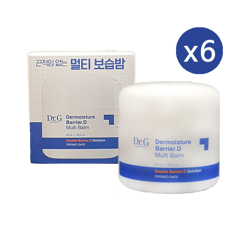 닥터지 더모이스처 배리어.D 멀티밤, 50ml, 6개