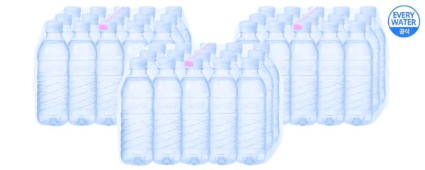 에브리워터 무라벨, 500ml, 60개