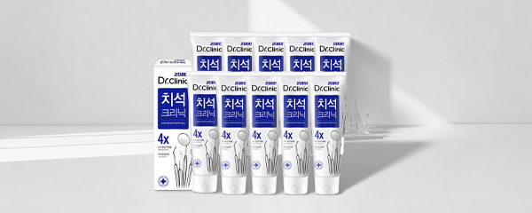 2080 닥터크리닉 치석치약 2.0, 140g, 5개