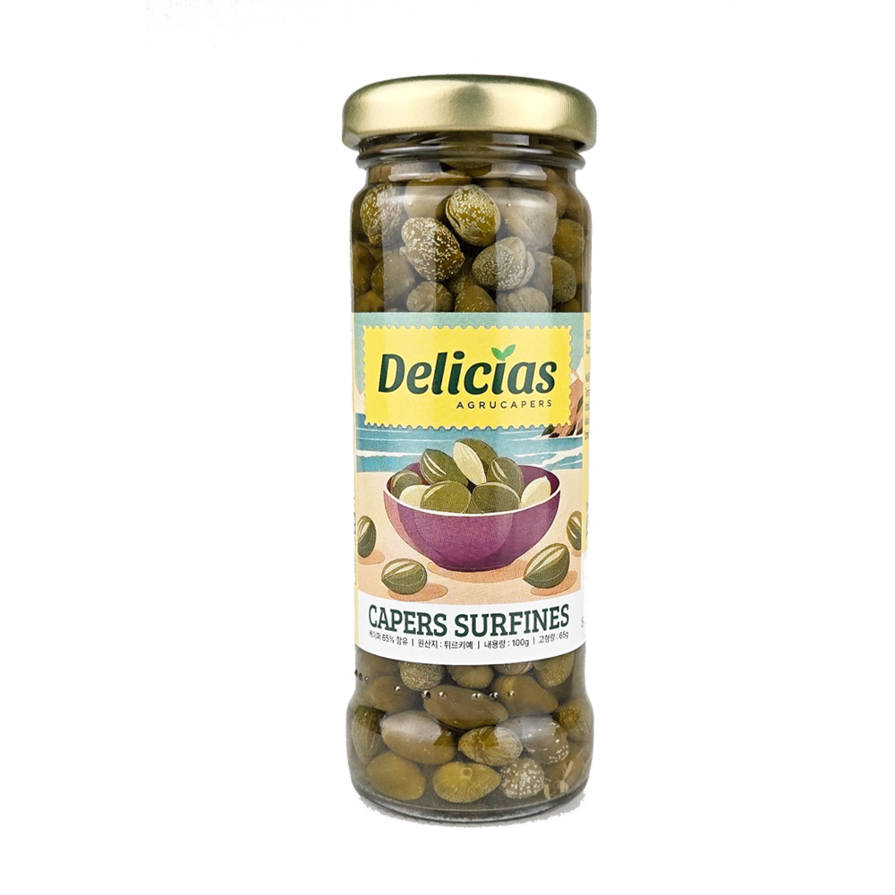 델리시아스 케이퍼, 100g, 1개