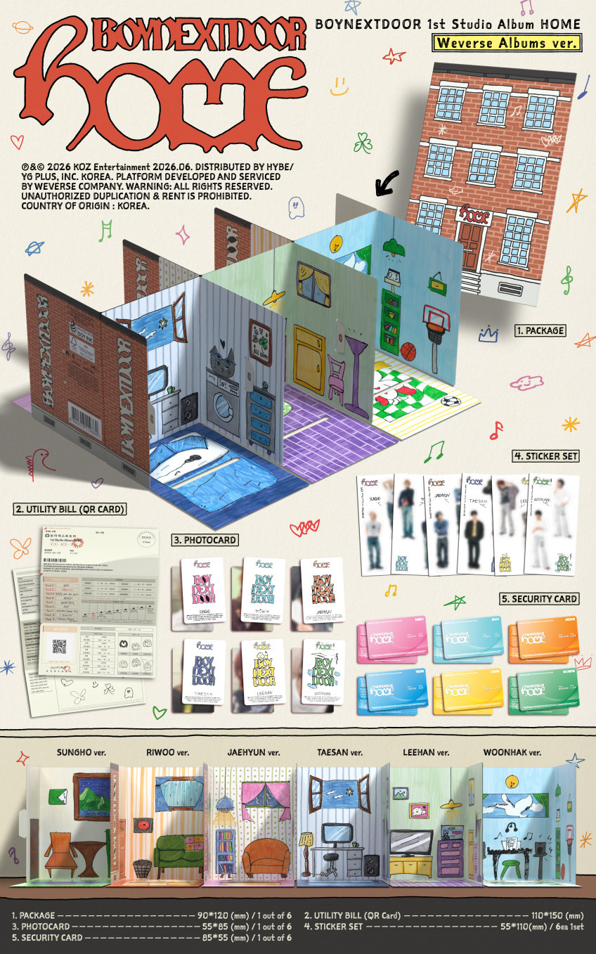 BOYNEXTDOOR 1st Studio Album HOME Weverse Albums ver, 위버스 상세 이미지 5