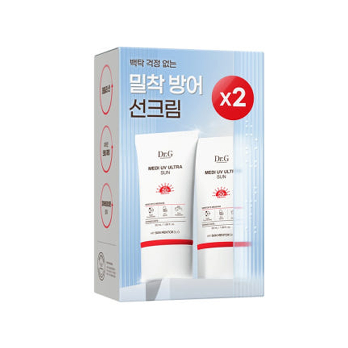 [토스쇼핑] 닥터지 메디 UV 울트라 선 선크림, 50ml, 2개