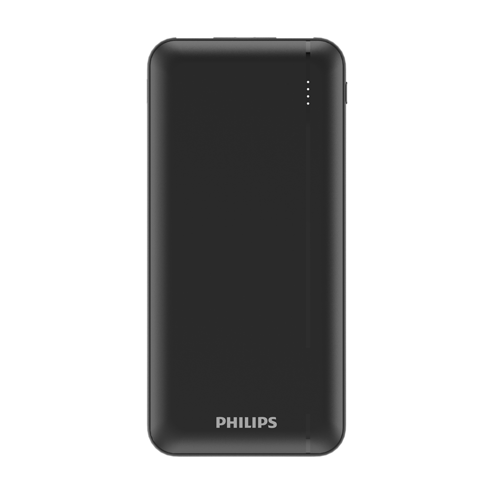필립스 슬림 보조배터리, DLP1812PB, 10000mAh, PD 20W, 블랙, 1개 상품 사진