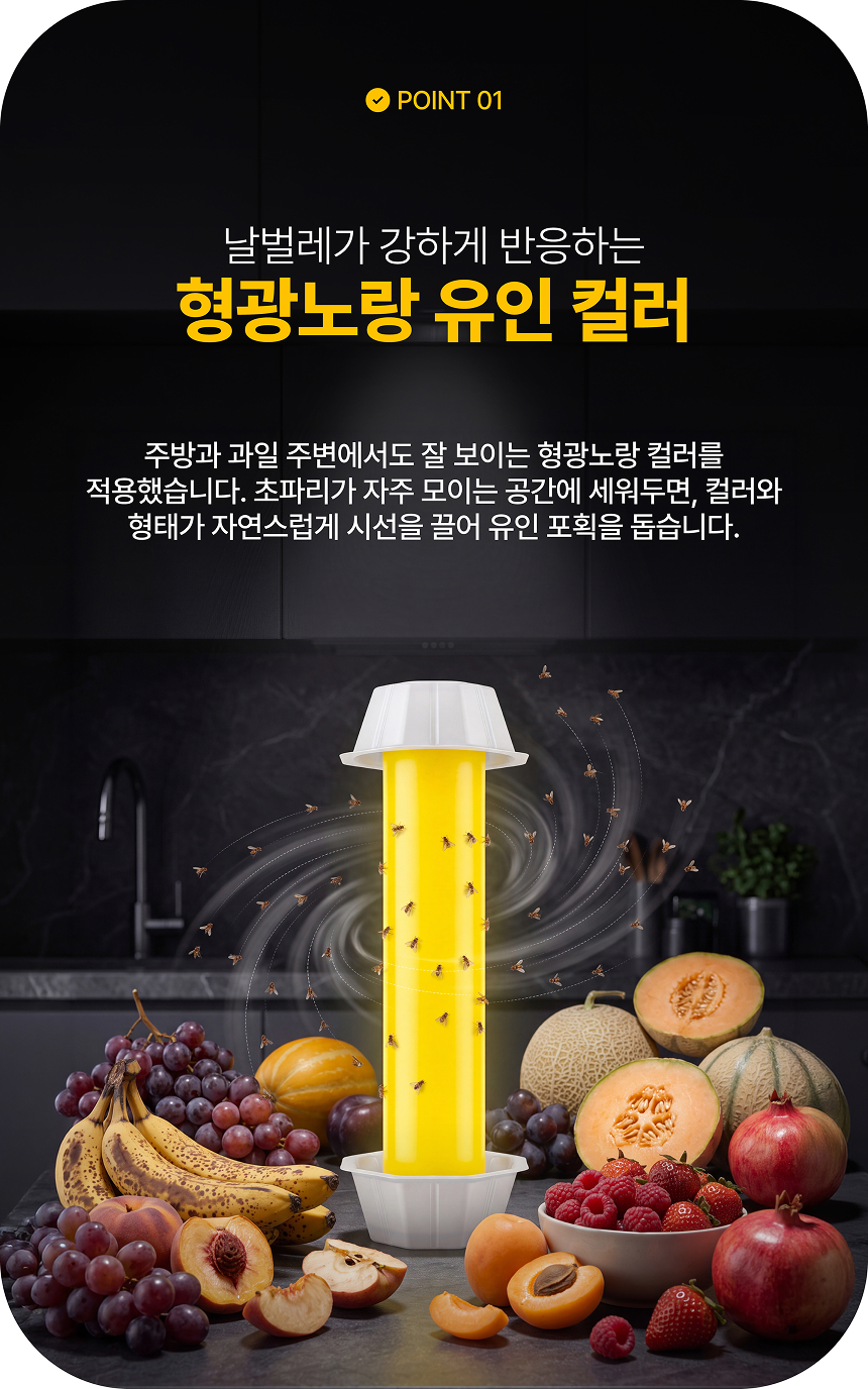 쟈니베어 초파리트랩, 2개입, 1박스 상세 이미지 5