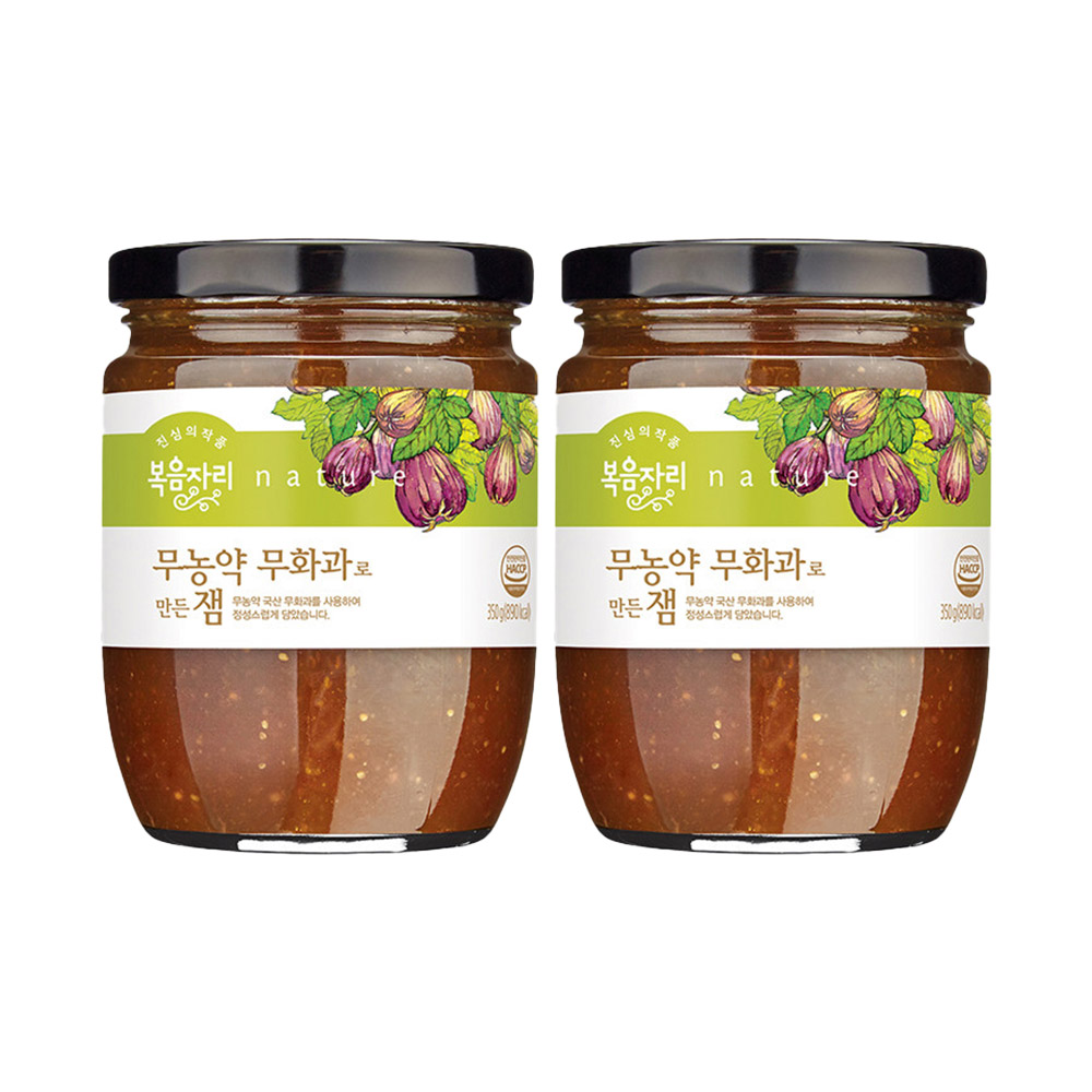 복음자리 무화과잼, 350g, 2개