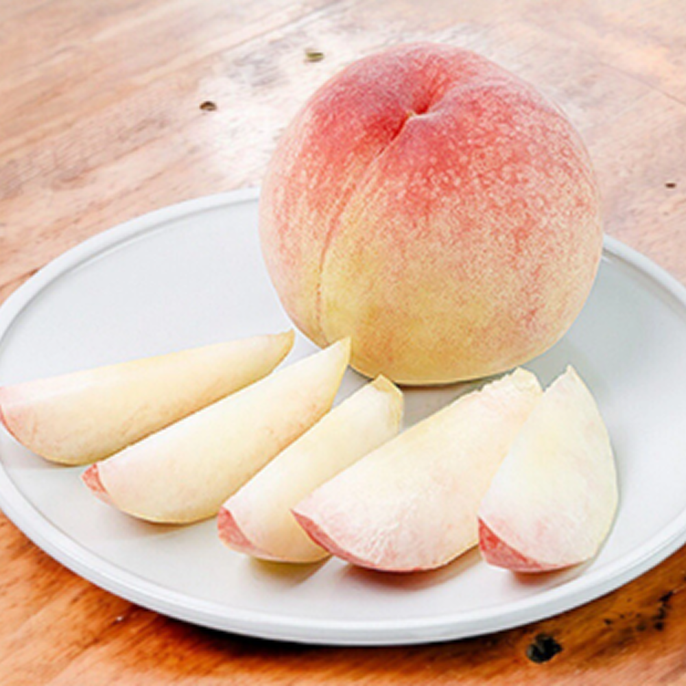 백도 아삭 딱딱이 복숭아, 로얄과, 4kg, 1개 상품 이미지 4