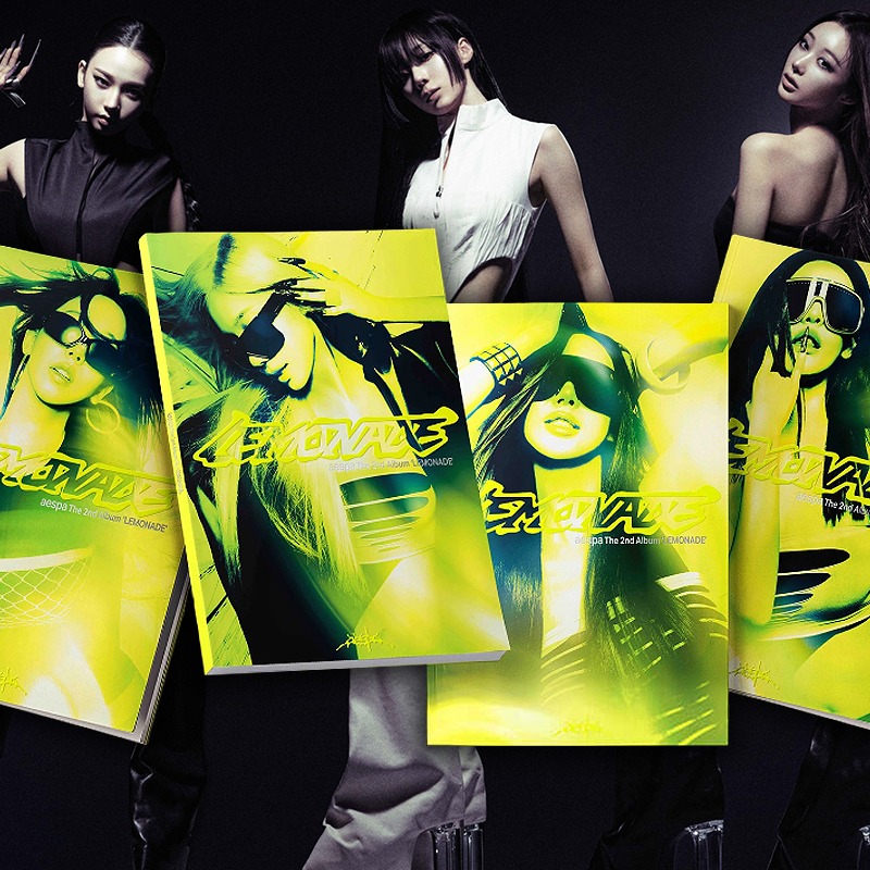 SM ENTERTAINMENT 에스파 앨범 ACID 정규 2집, 랜덤 1종, 특전 2장