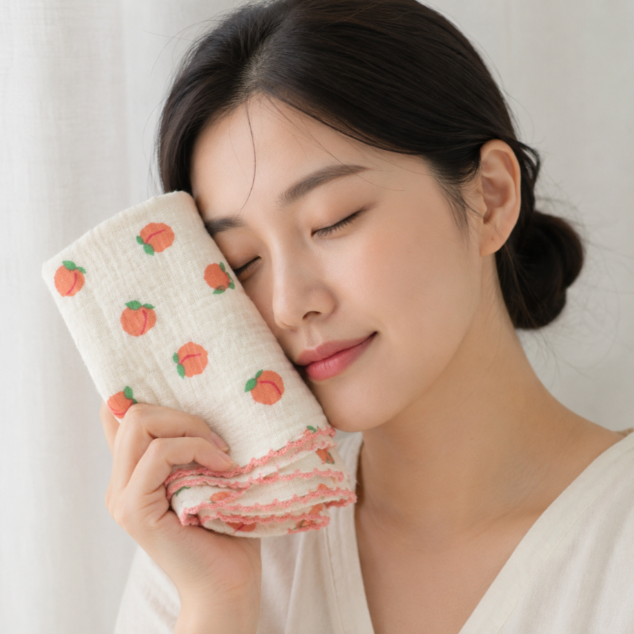 EDITH537 요루 거즈 손수건, 과일 복숭아, 45x45cm, 1장 가격 추이 EDITH537 요루 거즈 손수건, 과일 복숭아, 45x45cm, 1장 - 최저가 9,800원