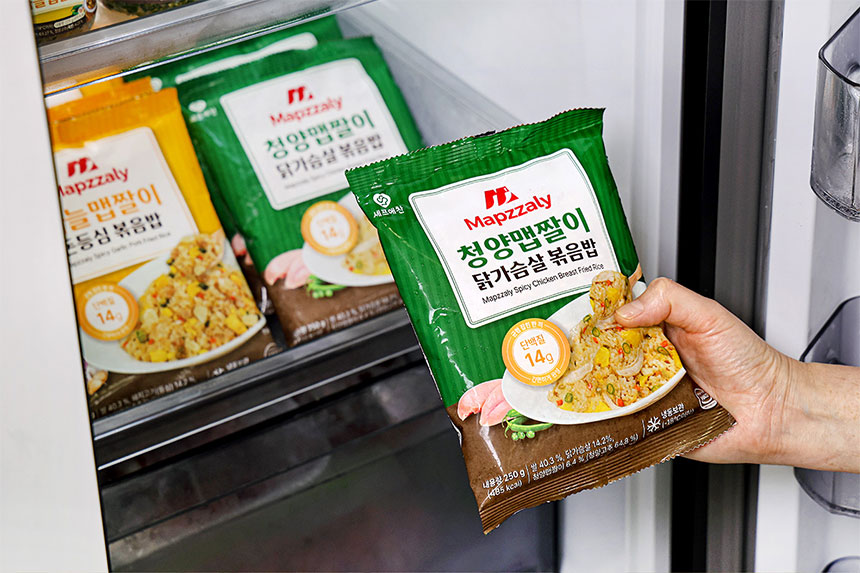 오뚜기 마늘 맵짤이 돈등심 볶음밥, 250g, 5개