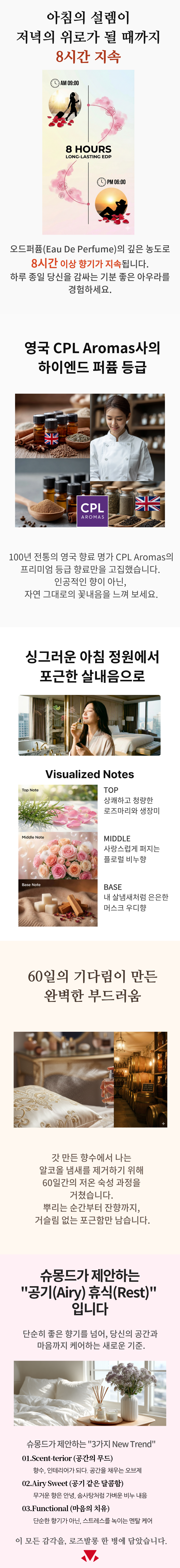 슈몽드 로즈발롱 오 드 퍼퓸, 50ml, 1개 상세 이미지 2