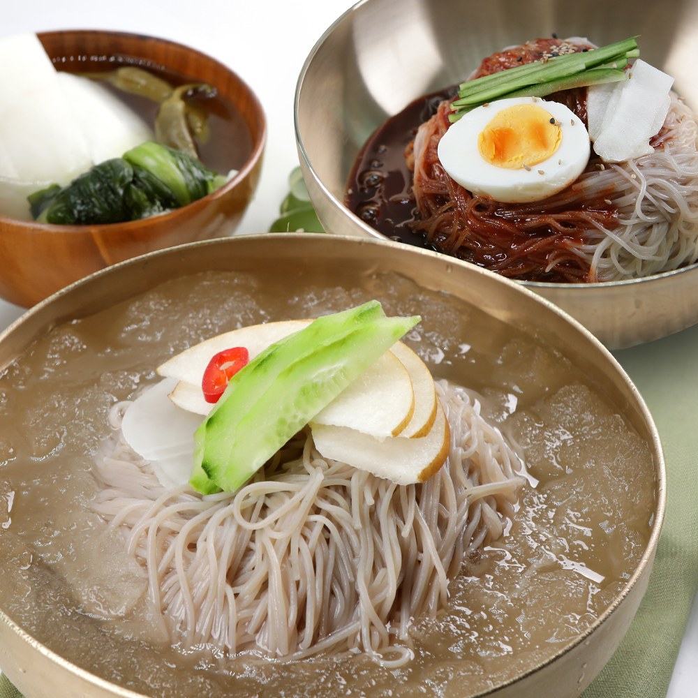 [토스쇼핑] 소소락 반반 함흥냉면 10인분, 함흥냉면 2kg + 동치미육수 300g 5팩 + 비빔소스 50g 5팩, 1세트