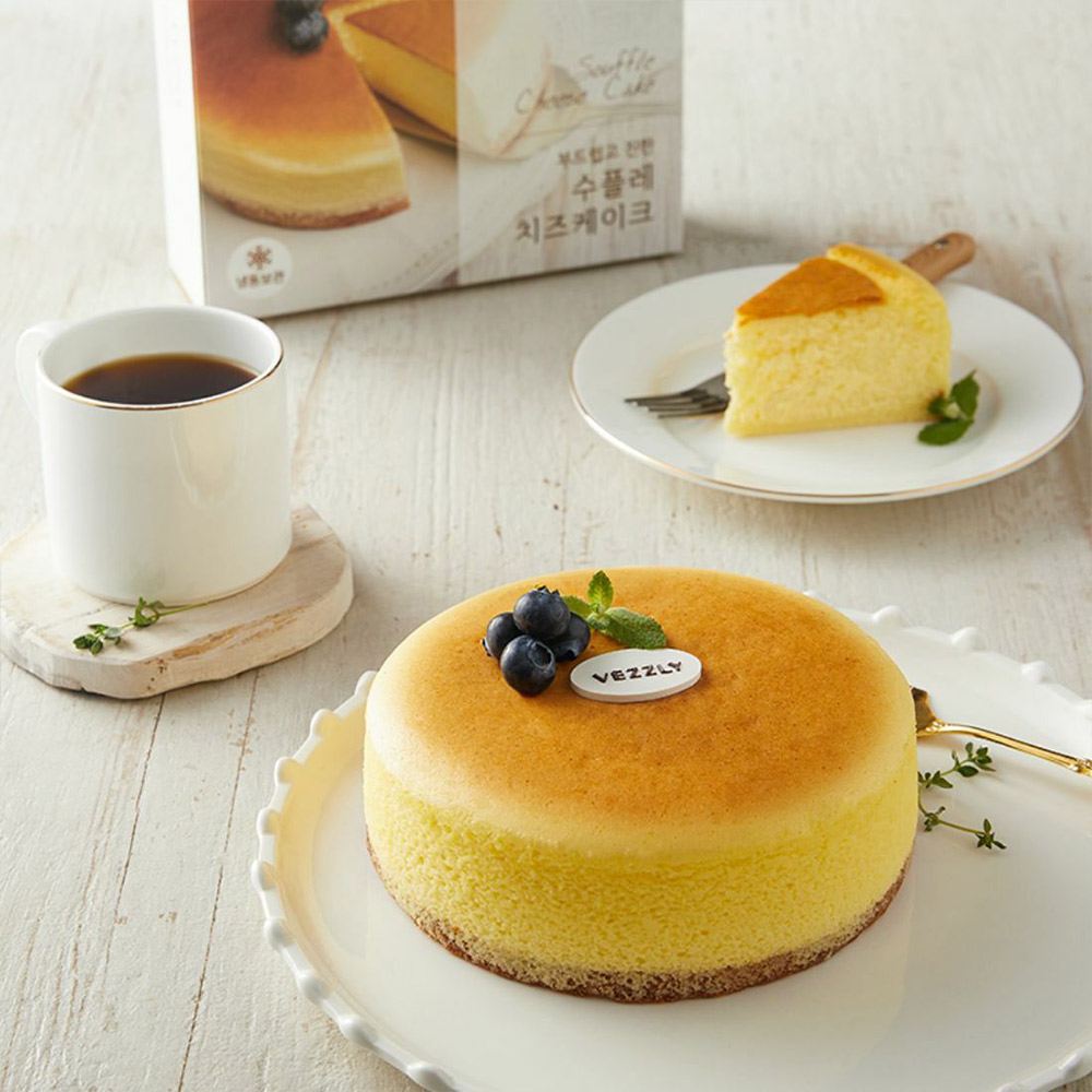 [토스쇼핑] 베즐리 수플레 치즈케이크, 470g, 1개