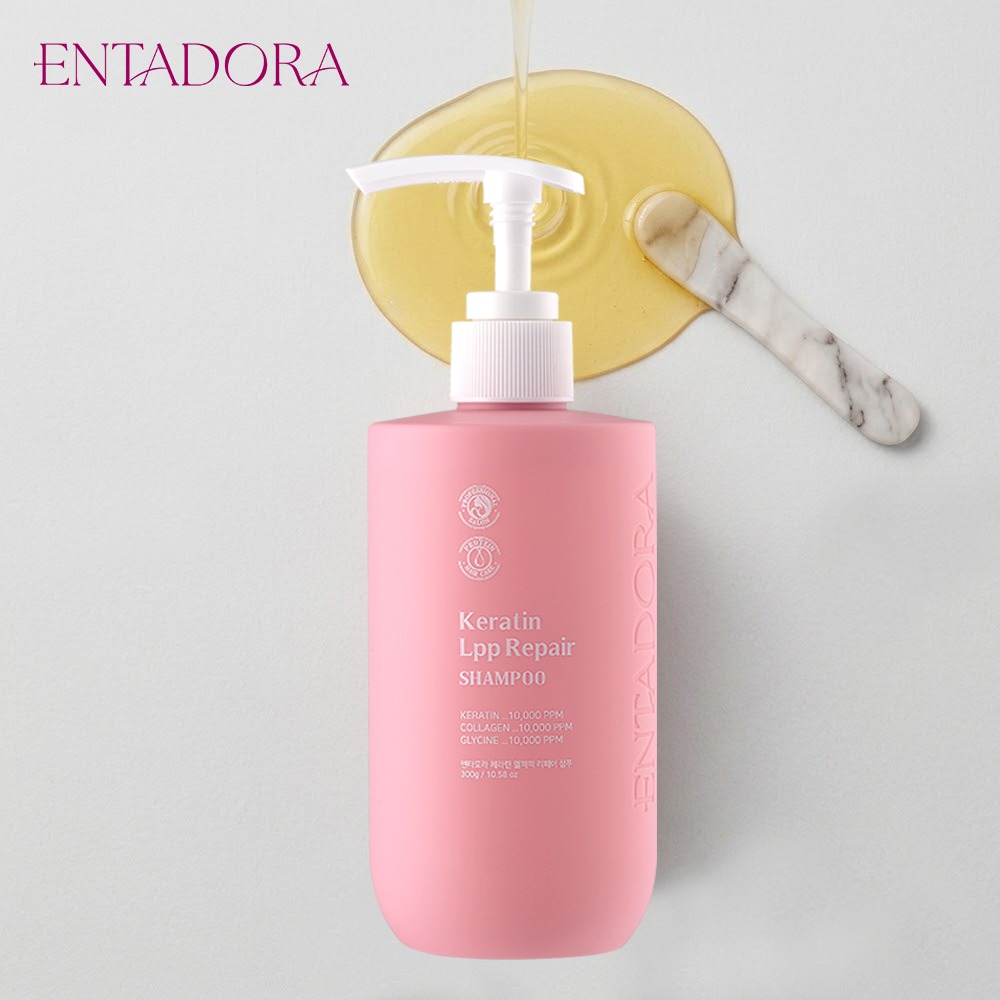 엔타도라 케라틴 LPP 리페어 샴푸, 300ml, 1개 상품 이미지 1