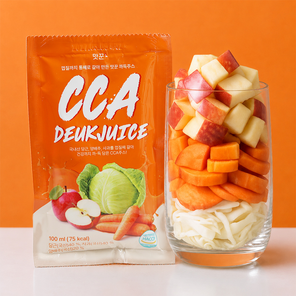 [토스쇼핑] 맛꾼 HACCP 국내산 CCA주스, 100ml, 30개