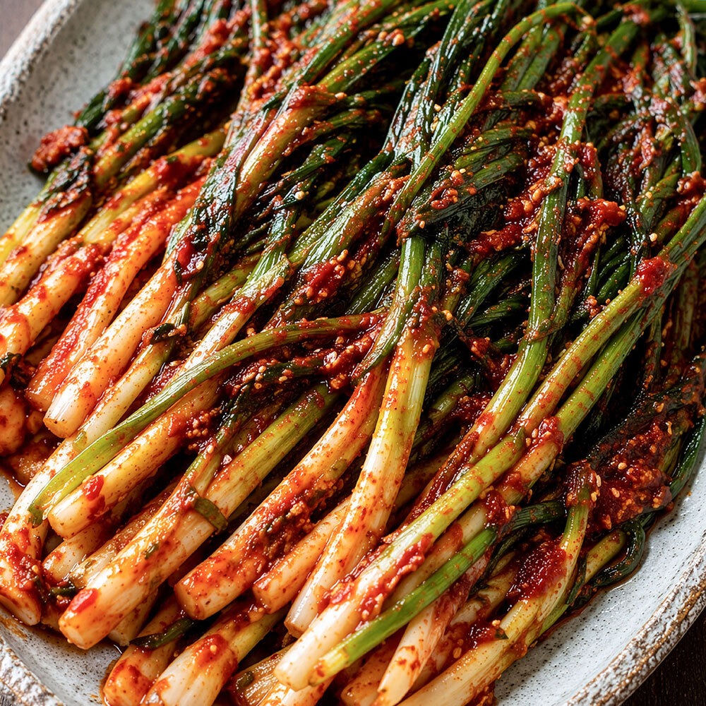 [토스쇼핑] 알싸한 감칠맛 쪽파김치, 1kg, 1개