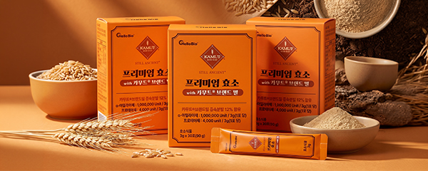 헬로바이오 프리미엄 효소 with 카무트 브랜드 밀, 3g, 30포, 12박스
