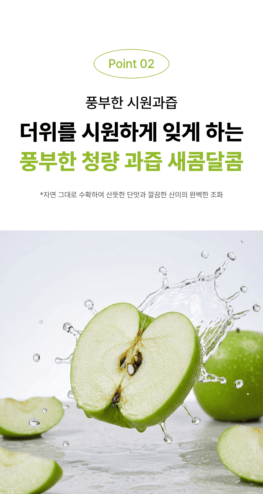 국내산 햇 청사과, 로얄과, 중소과, 2kg, 1박스