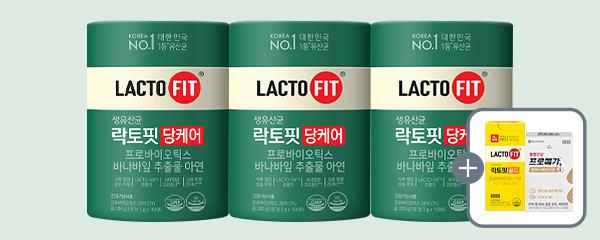 종근당건강 락토핏 당케어, 100포, 3개 + 락토핏 골드, 30포, 1개 + 프로메가 알티지오메가3듀얼, 15일분