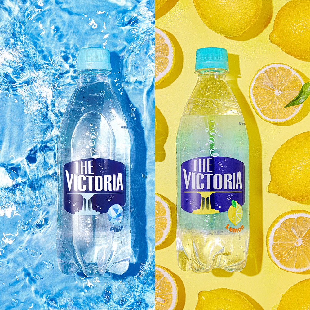 [토스쇼핑] 더 빅토리아, 플레인 500ml 20개 + 레몬 500ml 20개