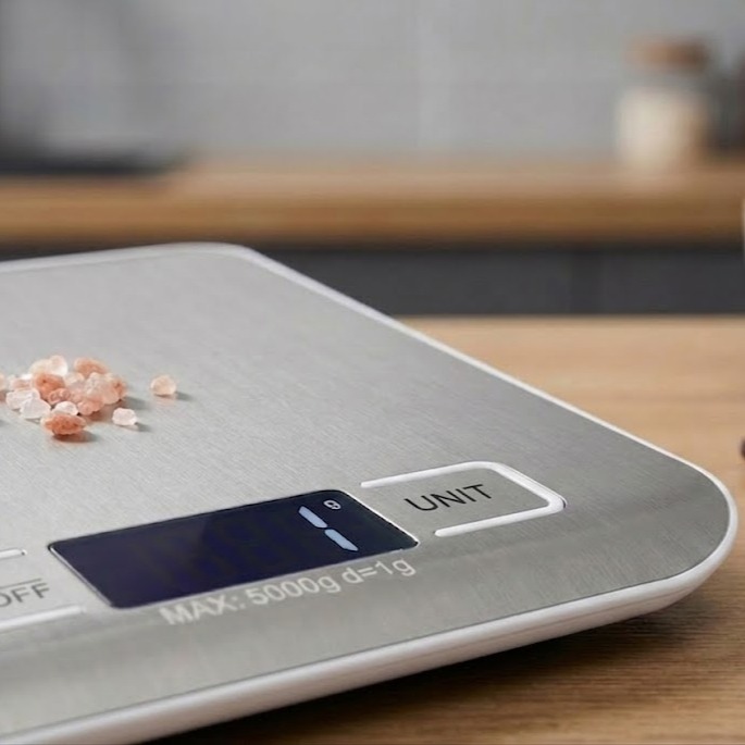 센스팟 디지털 주방 전자저울, 5kg, 화이트, 1개