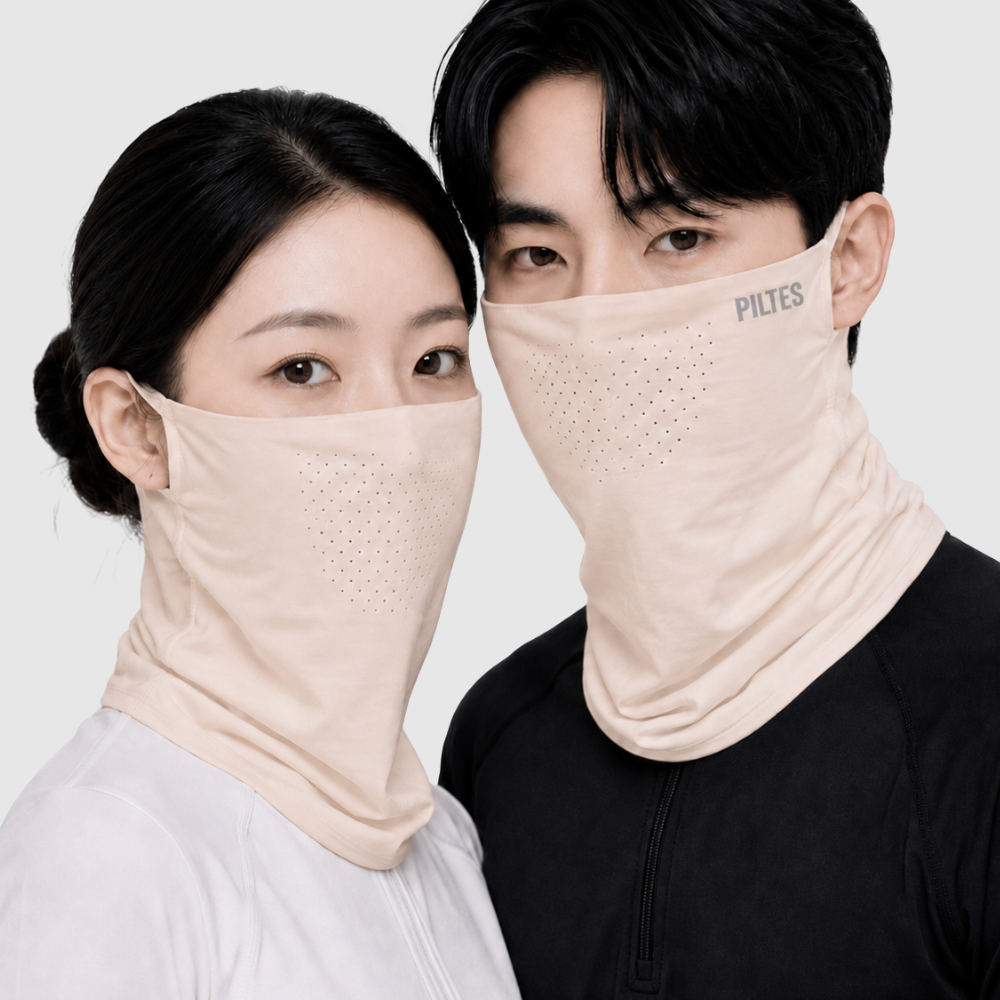 필테스 자외선 차단 에어쿨링 마스크, 스킨, FREE, 2개